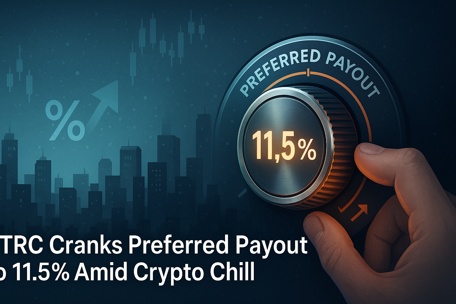 STRC Cranks Preferred Payout to 11.5% Amid Crypto Chill